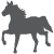grey horse icon