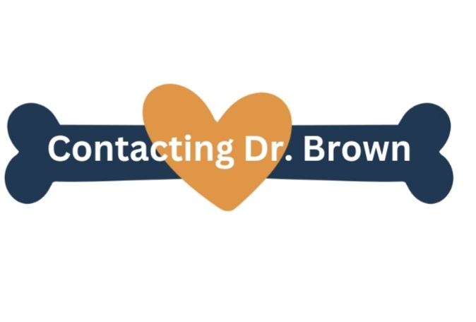 contacting Dr. Brown logo