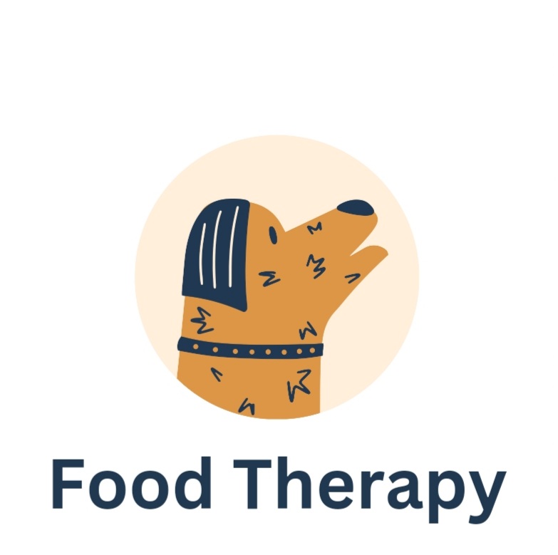 Dog food therapy icon